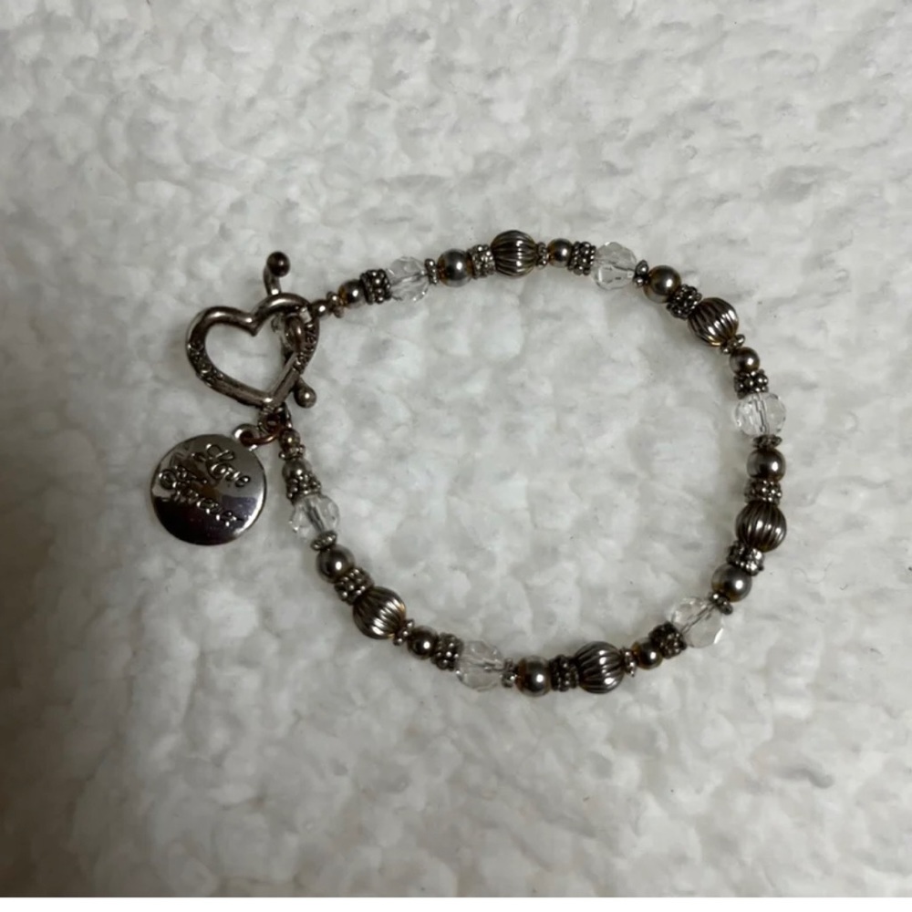Bracelet with Mom & Love Forever charms